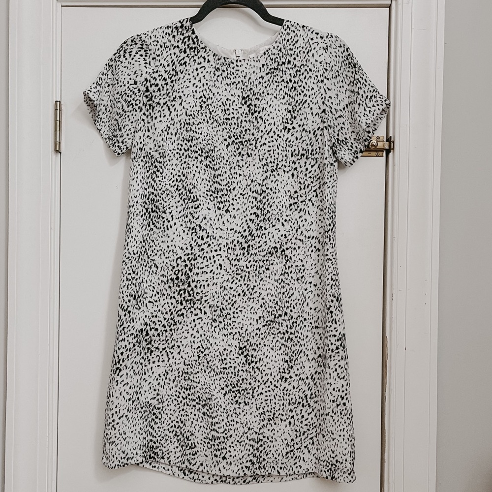 Cheetah Print Shift Dress